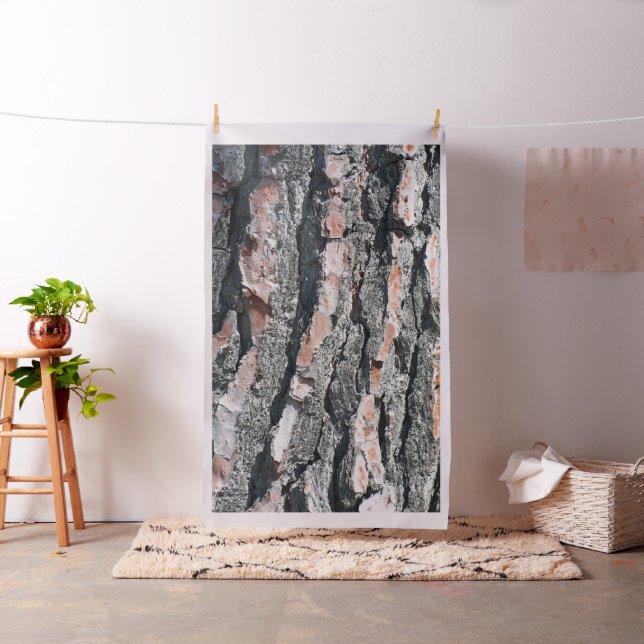 Tissu Motif d'écorce de pin (In Situ)