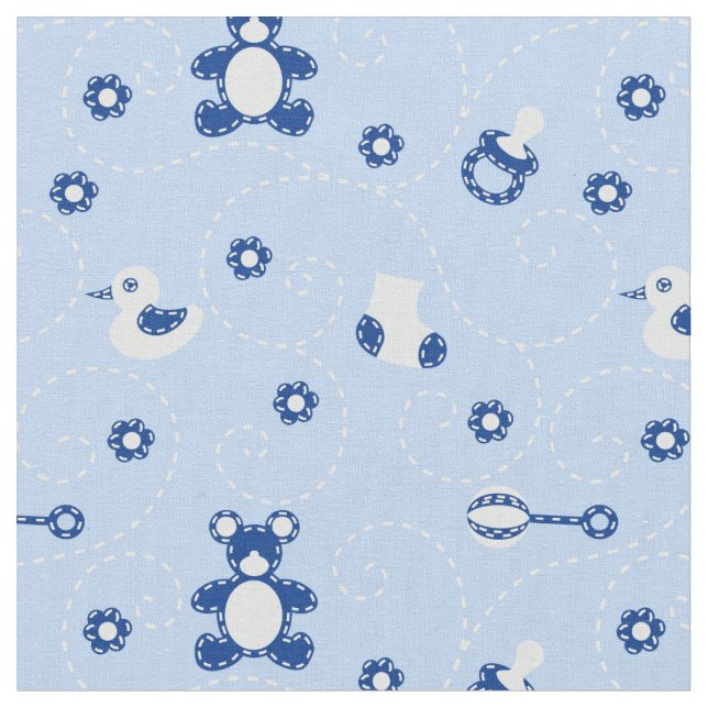 Tissu Motif d'édredon de bébé (Fermer)