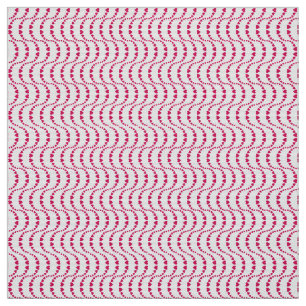 Tissu Motif des Coeurs Colorés Vavy de couleur rose