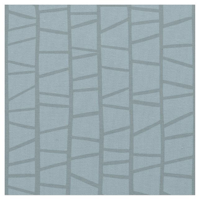 Tissu Motif des échelles géométriques bleues (Fermer)