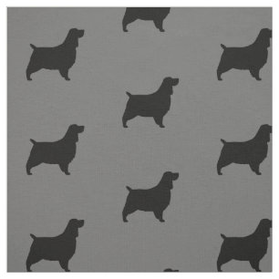 Tissu Motif des silhouettes espagnoles de Springer angla