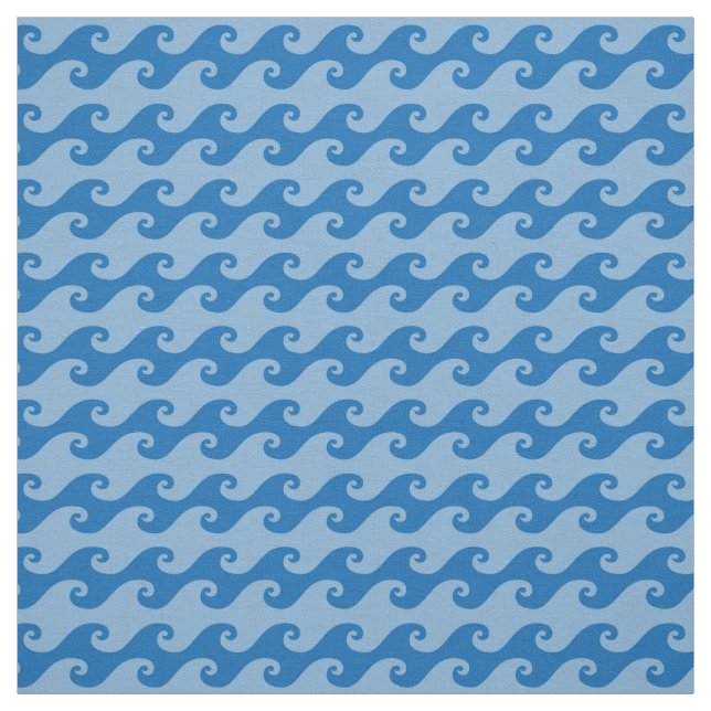 Tissu Motif des vagues (Échantillon)