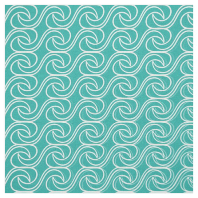 Tissu Motif des vagues de mer (Échantillon)
