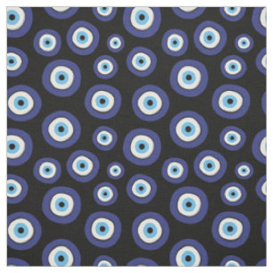 Tissu Motif des yeux mal grecs