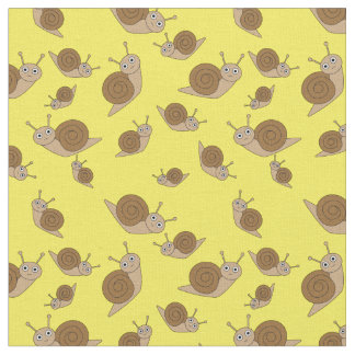 Tissu Motif d'escargot