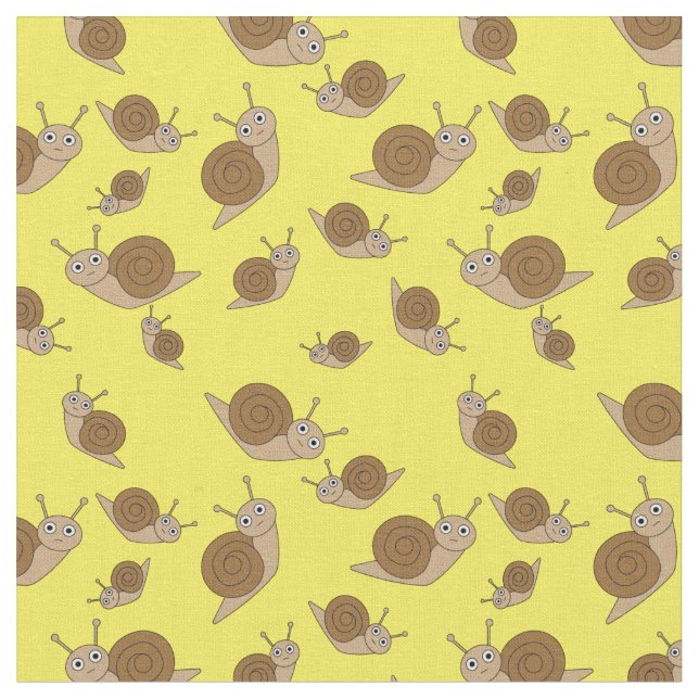 Tissu Motif d'escargot (Fermer)