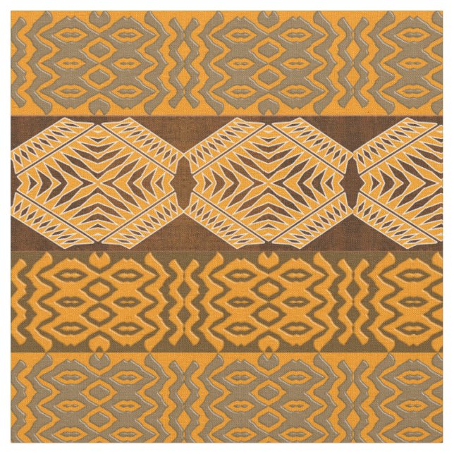 Tissu motif d'ethnie africaine (Fermer)