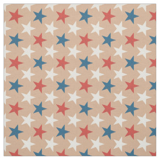 Tissu Motif d'étoiles patriotiques américaines