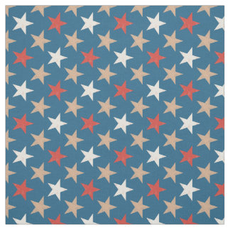 Tissu Motif d'étoiles patriotiques américaines