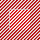 Motif diagonal rouge et blanc de rayures