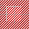 Motif diagonal rouge et blanc de rayures