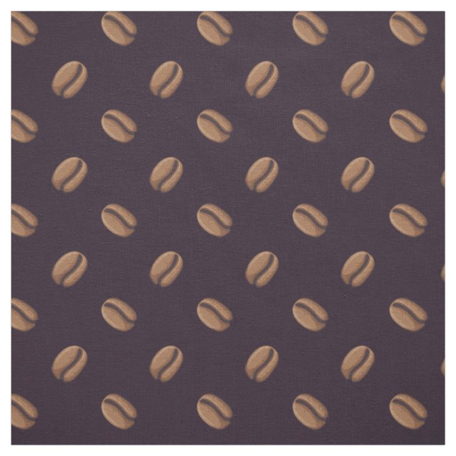 Tissu Motif d'icône de café (Échantillon)