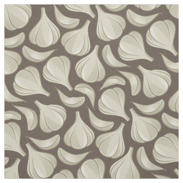 Tissu Motif d'icônes carlées de bois (Échantillon)