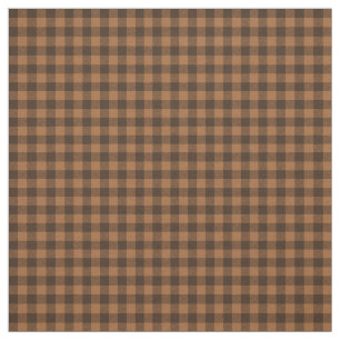 Tissu Motif d'impression Cosy Brown Plaid Buffalo