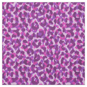 Tissu motif d'impression de guépard rose rose chic