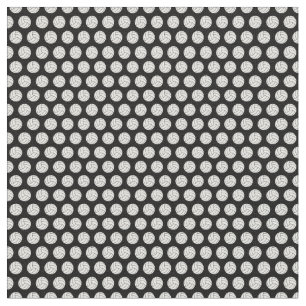 Tissu Motif d'impression de volley-ball en noir et coule