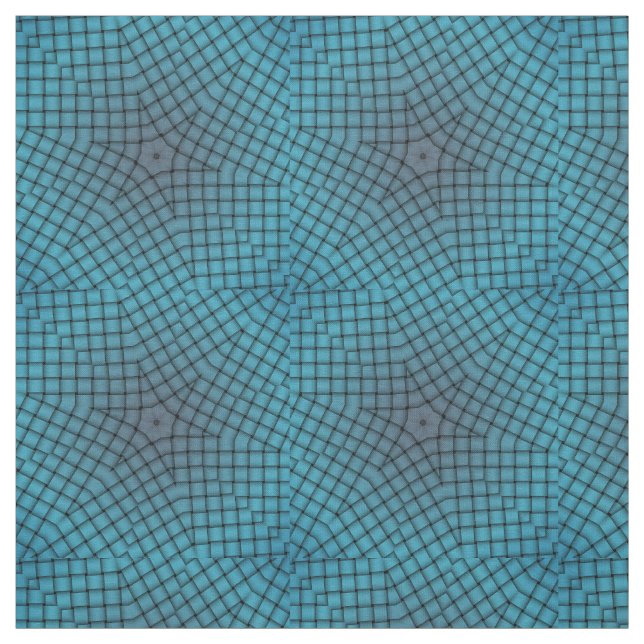 Tissu Motif d'impression géométrique de l'étoile de cont (Échantillon)
