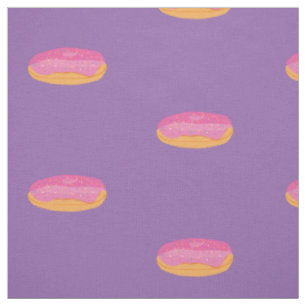 Tissu Motif Donuts