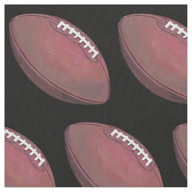 Tissu Motif du football (Fermer)