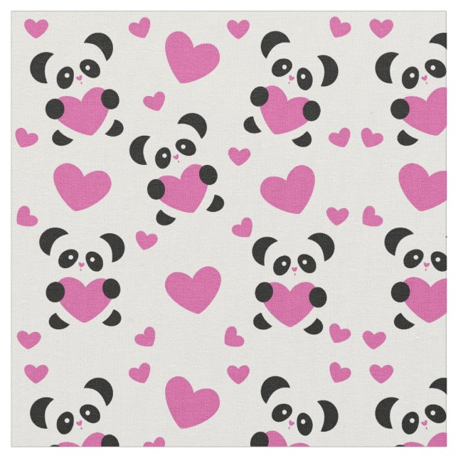 Tissu Motif du Jour de l'Amour (Fermer)