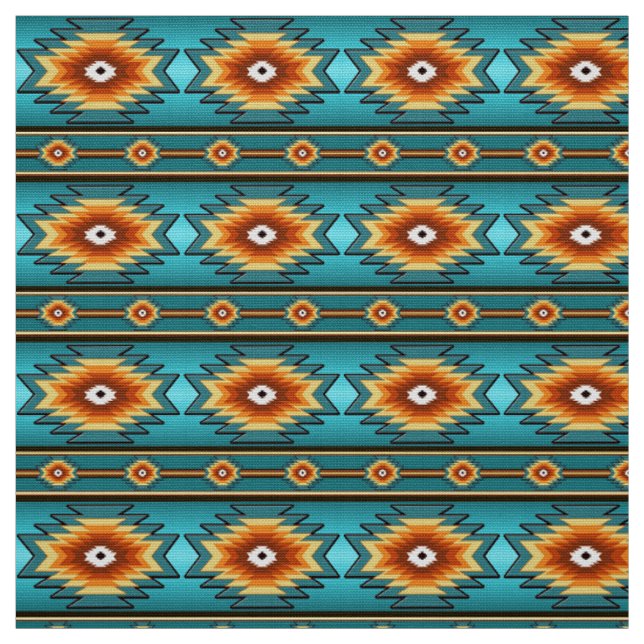 Tissu motif du sud-ouest ethnique (Échantillon)