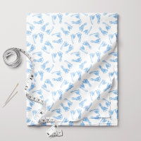 Motif Empreinte de Bébé Bleu