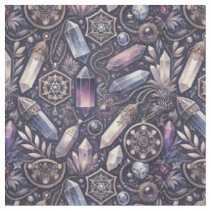 Tissu Motif en cristal - pierre précieuse et bijouterie
