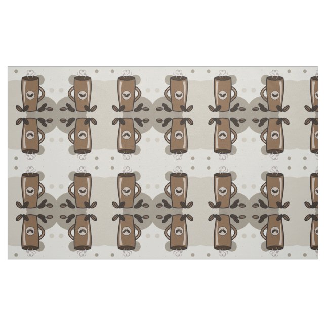 Tissu motif en latte (Fat Quarter)