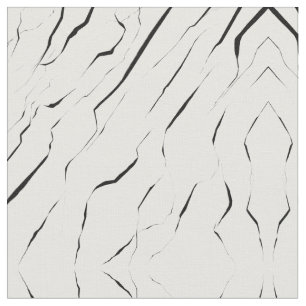 Tissu Motif en marbre blanc noir moderne