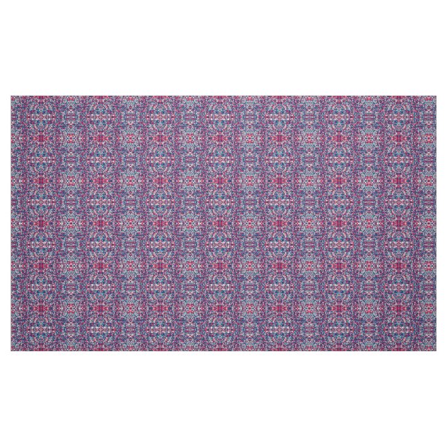 Tissu Motif en mosaïque multicolore (Fat Quarter)