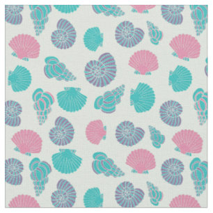 Tissu Motif en pastel 1 de coquillage