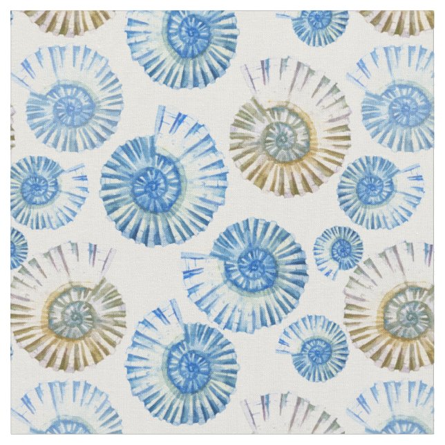Tissu Motif en pastel 2 de coquillage (Fermer)