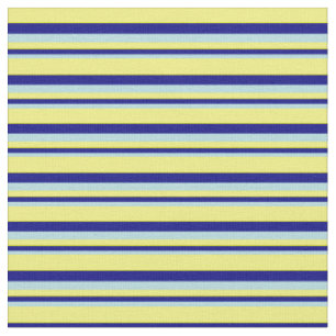 Tissu Motif en poudre bleu, bleu et jaune