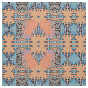 Tissu Motif et lunes
