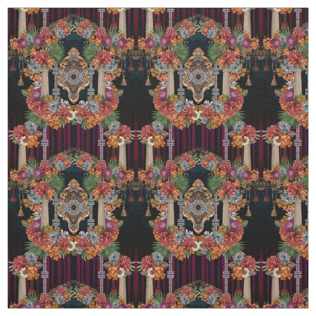 Tissu Motif ethnique (Échantillon)