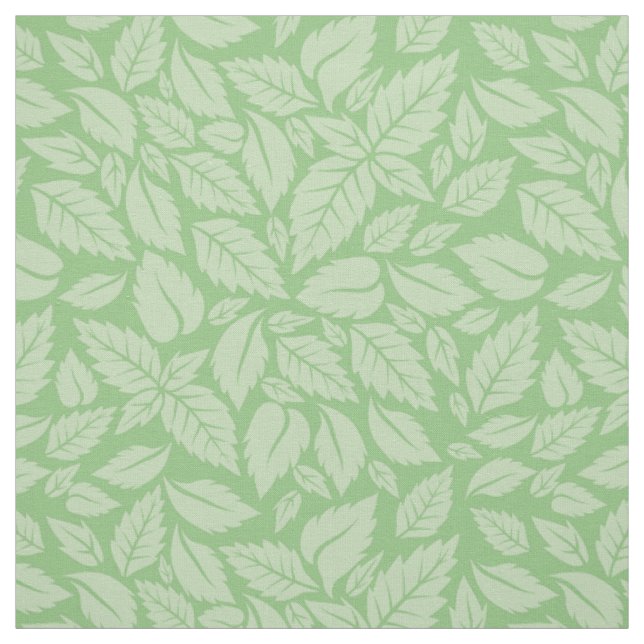 Tissu Motif Feuille (Échantillon)