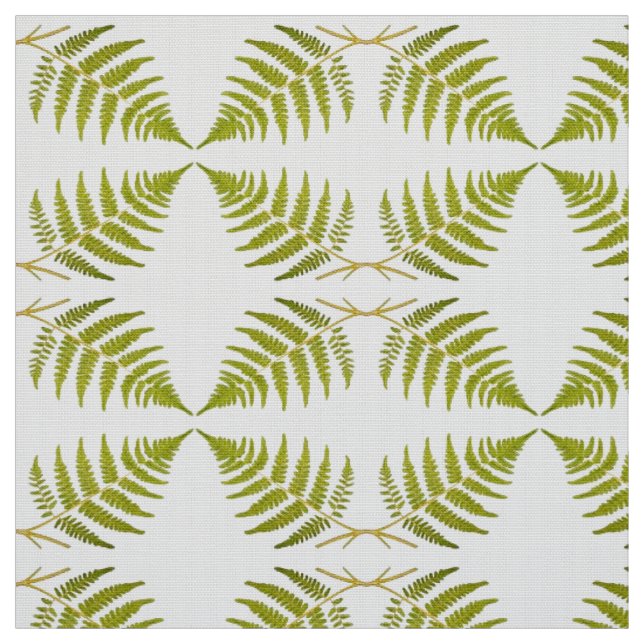 Tissu motif feuille Abstrait (Échantillon)
