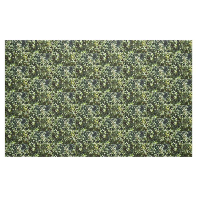Tissu Motif feuille vert (Fat Quarter)
