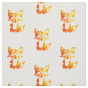 Tissu Motif Flame Flox