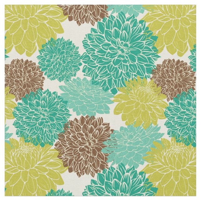 Tissu Motif floral 10 (Fermer)