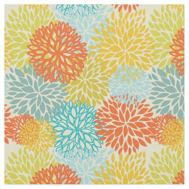 Tissu Motif floral 3 (Fermer)