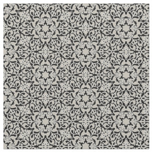 Tissu Motif floral arabe
