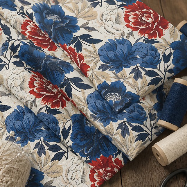 Tissu Motif floral classique (Créateur téléchargé)