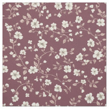 Motif floral de petite maison bourguignonne