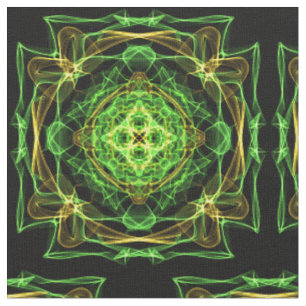 Tissu motif fractal abstrait