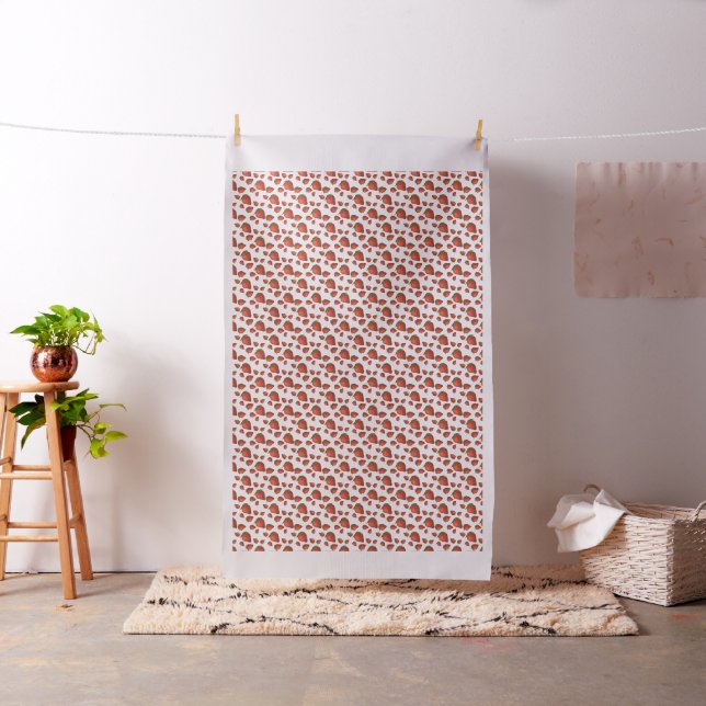 Tissu Motif fraise (In Situ)