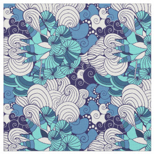 Tissu Motif génial de coquillage