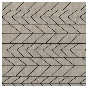 Tissu Motif géométrique Abstrait noir et n'importe quell