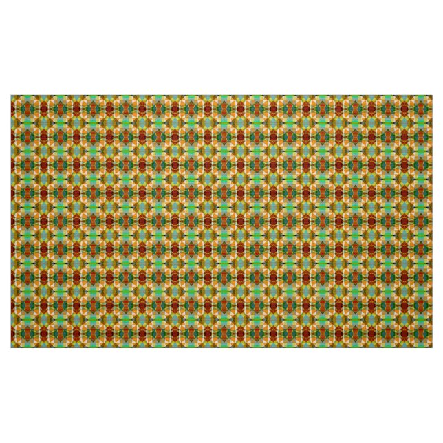 Tissu Motif géométrique coloré (Fat Quarter)