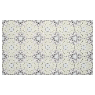 Tissu Motif géométrique gris et lavande